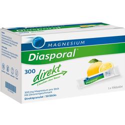 Packung von Diasporal Magnesium, Zitronengeschmack, 50 Sticks.